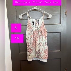 Maurice’s floral tank top